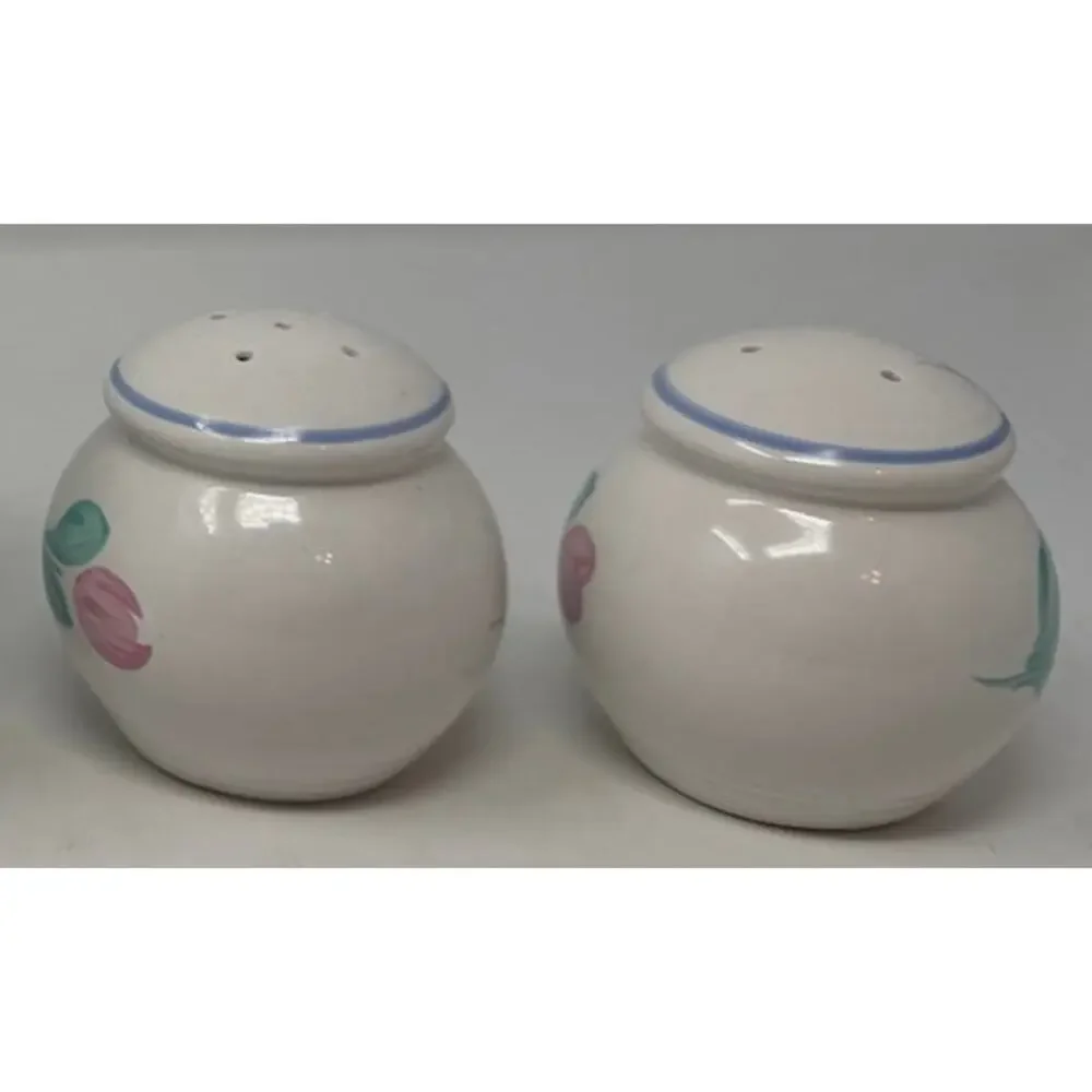 International China Company Salt and Pepper Shakers Capri Pattern